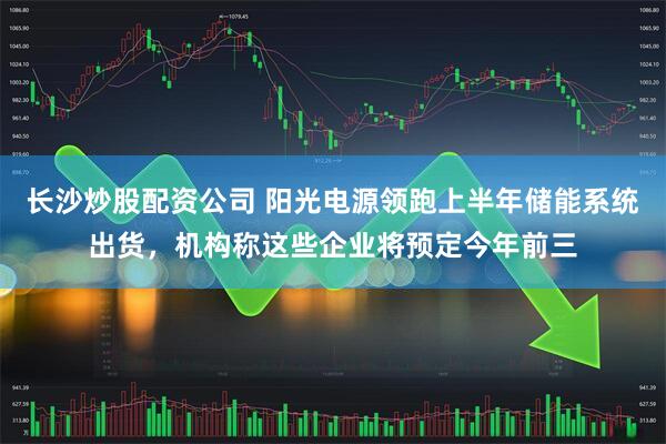 长沙炒股配资公司 阳光电源领跑上半年储能系统出货，机构称这些企业将预定今年前三